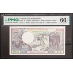 Central African Republic, 1.000 Francs 1981