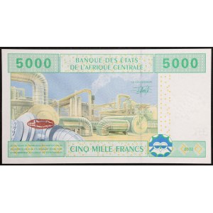 Stati dell'Africa centrale, Gabon, 5.000 franchi s.d. (2000-)
