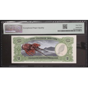 Chatham Islands, Fantasy Paper Money, 2 Dollars 1999 A