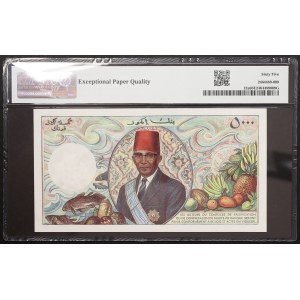 Comores, République fédérale islamique, 5 000 francs, sans date (1986)