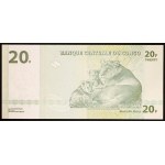 Congo, Democratic Republic, 20 Francs 30/06/2003