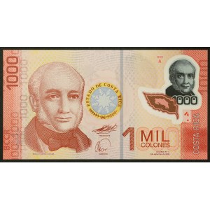 Costa Rica, Republic, 1.000 Colones 02/09/2009