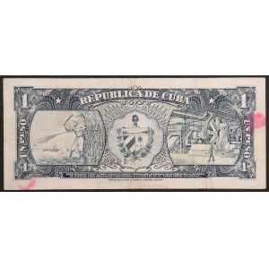 Cuba, Republic, 1 Peso 1959