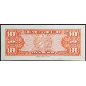 Cuba, Republic, 100 Pesos 1959