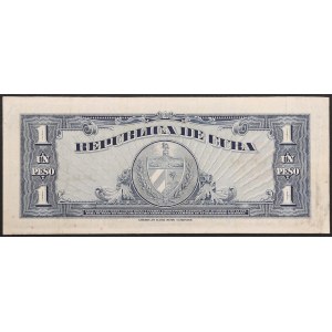 Cuba, Republic, 1 Peso 1960