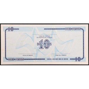 Cuba, Republic, 10 Pesos n.d. (1985)