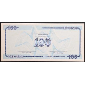 Cuba, Republic, 100 Pesos n.d. (1985)