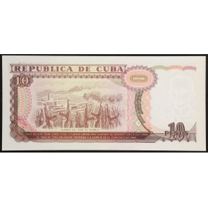 Cuba, Republic, 10 Pesos 1991