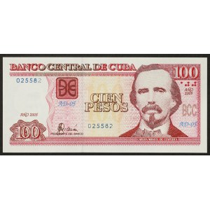 Cuba, Republic, 100 Pesos 2005