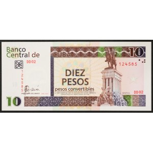 Cuba, Republic, 10 Pesos 2007