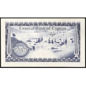 Cyprus, Republic, 250 Mils 01/09/1979