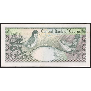 Cyprus, Republic, 10 Pounds 01/10/1990