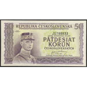 Czechoslovakia, 50 Korun n.d. (1945)