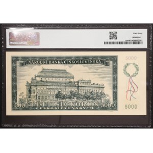 Czechoslovakia, 5.000 Korun 16/05/1945