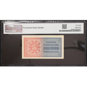 Czechoslovakia, 1 Korun n.d. (1946)
