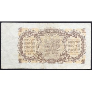 Czechoslovakia, 1 Korun 1953