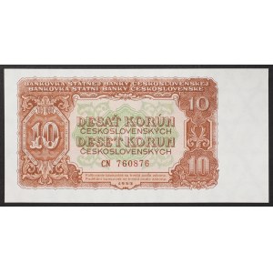 Czechoslovakia, 10 Korun 1953