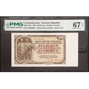 Czechoslovakia, 100 Korun 1953