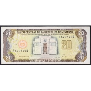 Dominican Republic, 20 Pesos 1990