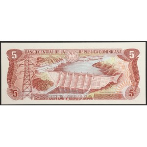 Dominican Republic, 5 Pesos 1996