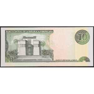 Dominican Republic, 10 Pesos 2000