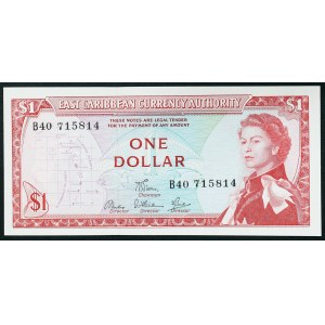 East Caribbean states, 1 Dollar n.d. (1965)