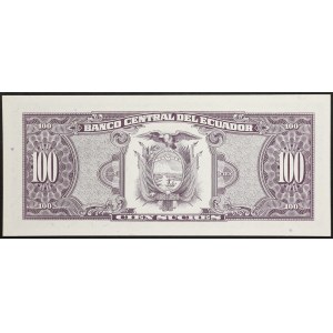 Ecuador, Republic, 100 Sucres 21/02/1994