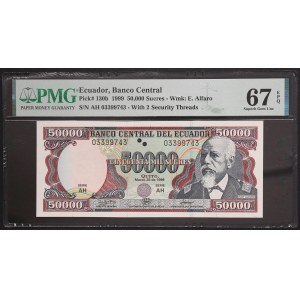 Ecuador, Republic, 50.000 Sucres 1999