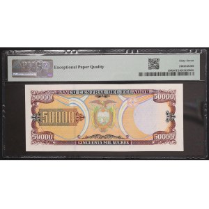 Ecuador, Republic, 50.000 Sucres 1999