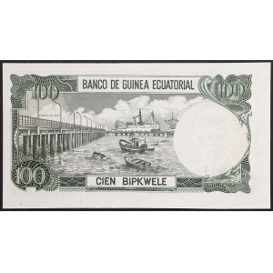 Equatorial Guinea, Republic, 100 Bipkwele 03/08/1979
