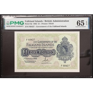 Falkland Islands, British Colony, 1 Pound 1982