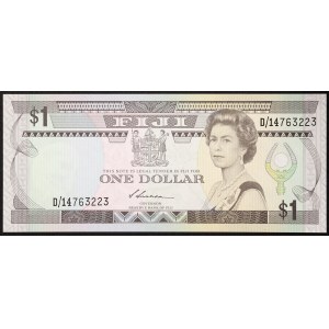 Fiji, Republic, 1 Dollar n.d. (1987)