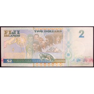 Fiji, Republic, 2 Dollars n.d. (2000)