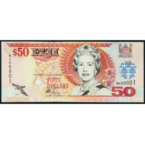 Republika Fidži, 50 dolarů, bez data vydání (2002)