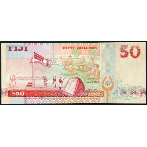 Republika Fidži, 50 dolarů, bez data vydání (2002)