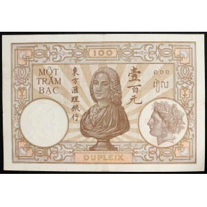 French Indo-China, 100 Piastres n.d. (1925-39)