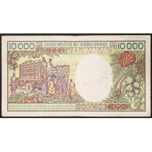 République du Gabon, 10 000 francs, sans date (1984)