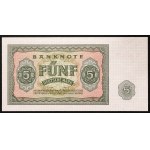 Germany, Democratic Republic (DDR), 5 Mark 1955