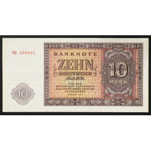 Germany, Democratic Republic (DDR), 10 Mark 1955
