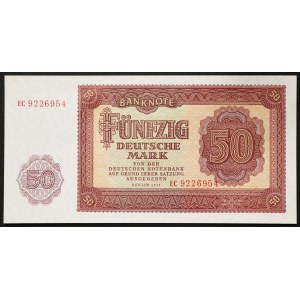 Germany, Democratic Republic (DDR), 50 Mark 1955