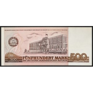 Germany, Democratic Republic (DDR), 500 Mark 1985
