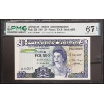 Gibraltar, British Colony, 10 Pounds 21/10/1986