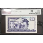 Gibraltar, British Colony, 10 Pounds 21/10/1986