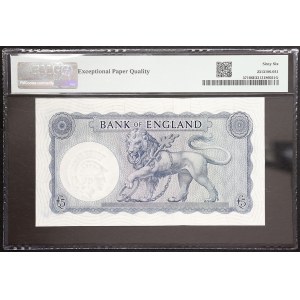 Great Britain, Kingdom, 5 Pounds n.d (1957-67)