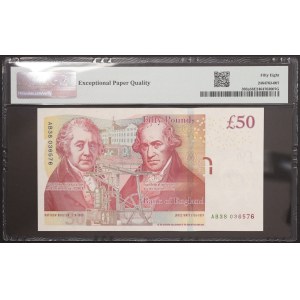 Great Britain, Kingdom, 50 Pounds 2010