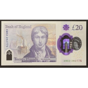 Great Britain, Kingdom, 20 Pounds 2018
