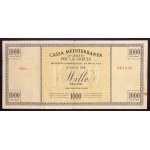 Greece, Kingdom, Axis Occupation, 1.000 Drachmai n.d. (1941)