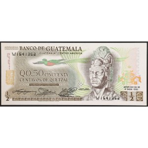 Republika Gwatemali, 1/2 quetzala, 06.01.1982 r.