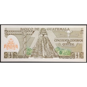 Republika Gwatemali, 1/2 quetzala, 06.01.1982 r.