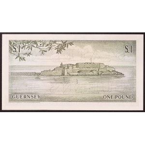 Guernsey, British Dependency, 1 Pound n.d. (1969-75)